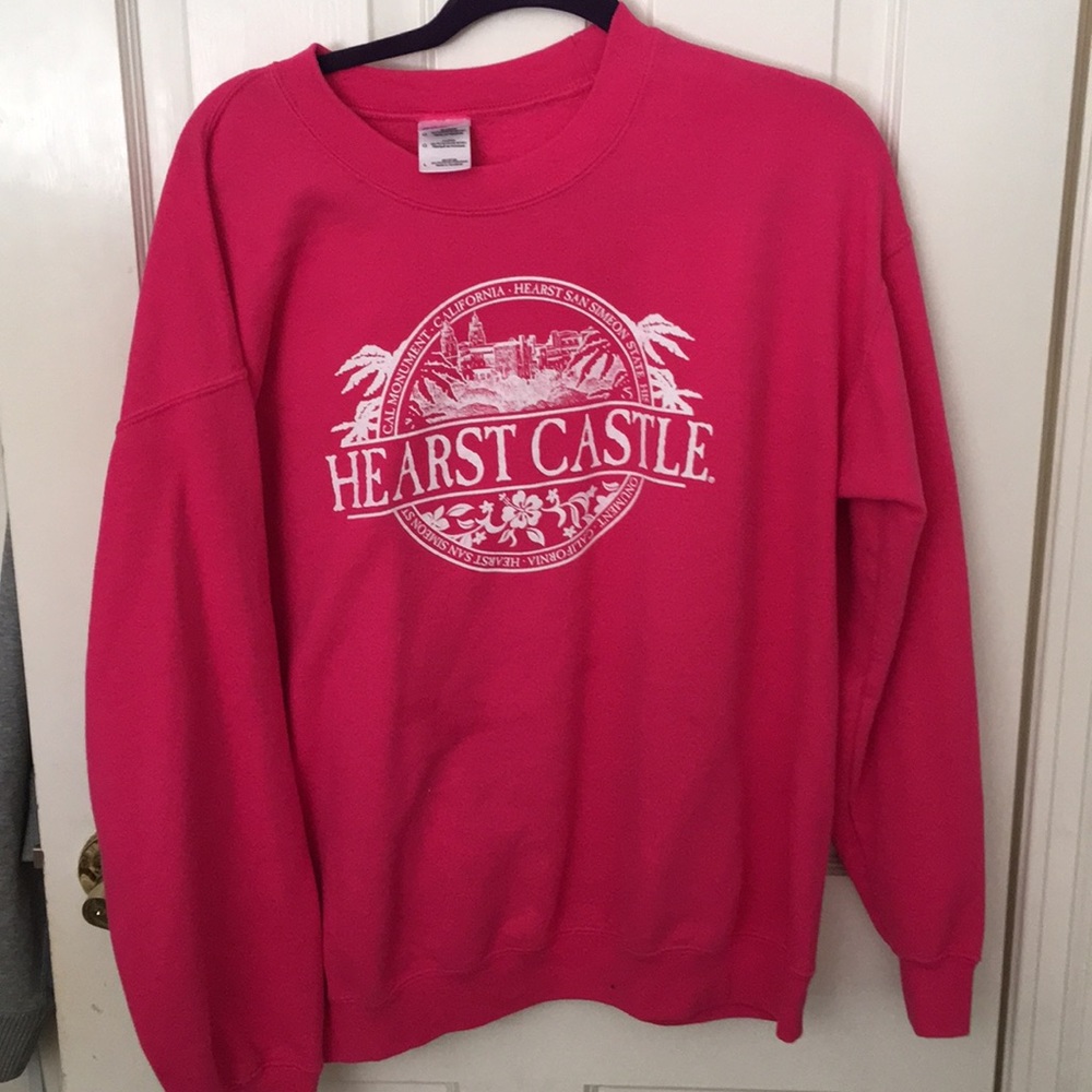 Hot pink sweater